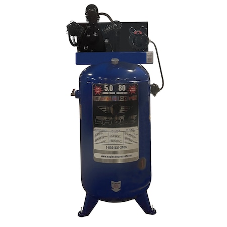 Eagle 80 Gallon 2 Stage Air Compressor 5180V2