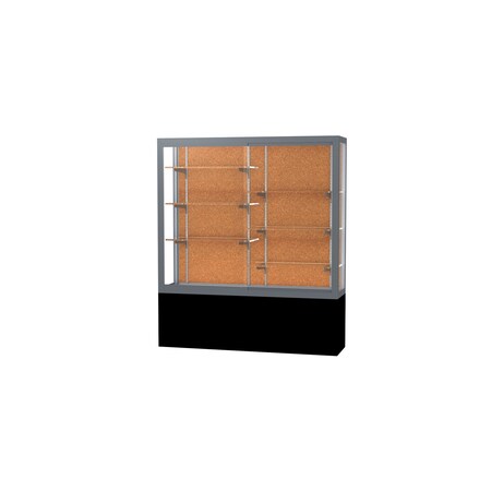 Ghent Display Case 60x66x16, Cork, Satin 13405-CK-SN
