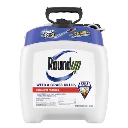 Roundup Pump 'N Go Weed and Grass Killer RTU Liquid 1.33 gal 5375304