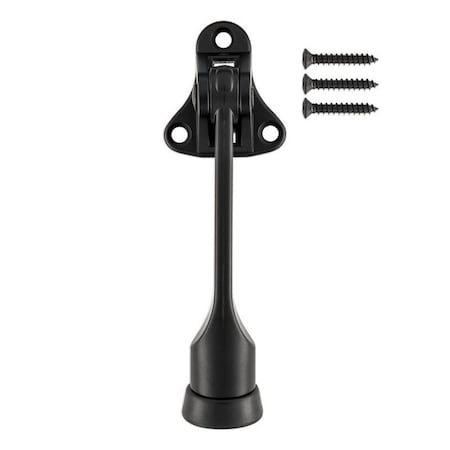 National Hardware 238 Series Door Stop, 2-7/32 in Projection, Zinc, Matte N830-572