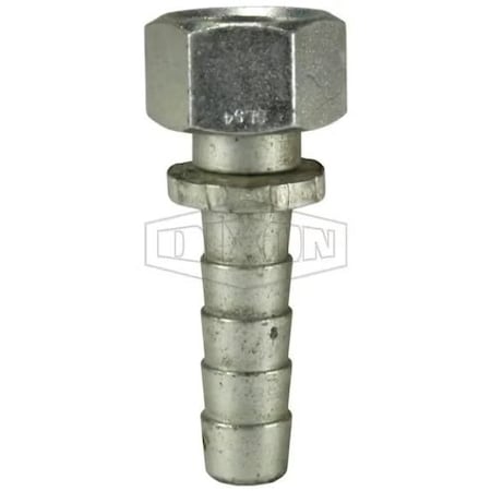 Dixon Spray Hose Coupling, 3/4 in Nominal, Female Garden Hose Thread x Hose End Style, 3-3/16 in L, Domest SS647