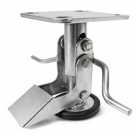 Hyw Products Floor Lock 5in with Non-Slip Rubber Foot FL-4050