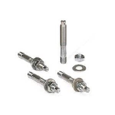 Moroso 37960 2.50 in. Carburetor Stud Kit Fits Carbs with 0.50 in. Thick Flange MOR37960