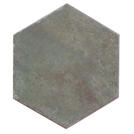 Apollo Tile Zenith 9 x 11 in. Matte Moss Green Porcelain Hexagon Wall and Floor Tile 8.07 sq ft/case, 16PK APLHEX88ESMA