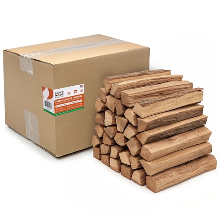 Nuvo Iron Pinon and Juniper Aromatic Firewood - Kiln-Dried 13-14in Logs, 1.5 Cubic Feet (Approx. 34 Pounds) PJAFW35