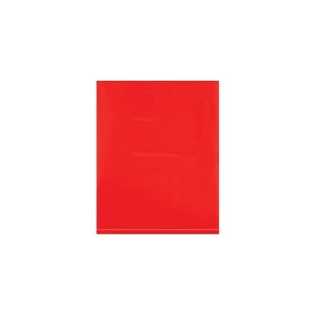 Bubblefast 1000-12 x 15'' - 2 Mil Red Flat Poly Bags, 1000PK BFPB534R