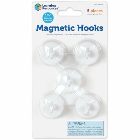 Learning Resources Hooks, Magnetic, PK5 LER2698