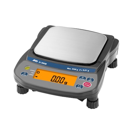 A&D Newton EJ Portable Balance 3100 g x 0.01 g EJ-3002