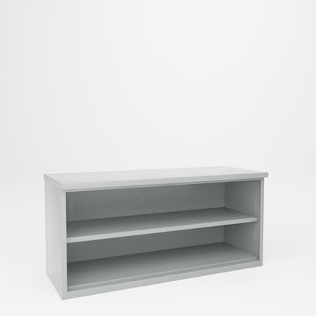 Pucel Cabinet Workbench with Shelf, 72 in W x 34 in H x 28 in D, Red CS-2872-S