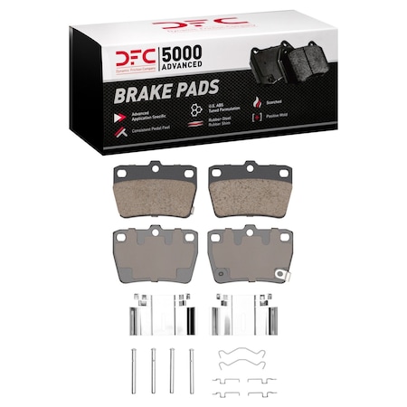 Dfc 5000 Advanced, Disc Brake Pad Set,  1551-1051-01