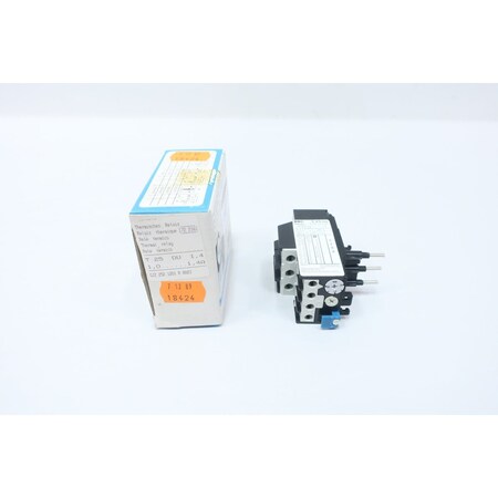 Bbc THERMAL OVERLOAD RELAY 1.0-1.4A T25DU1.4
