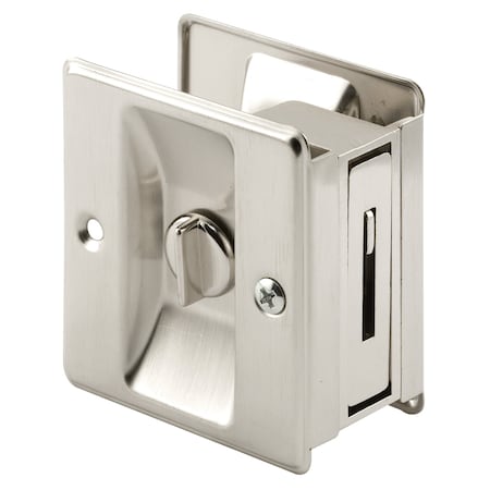 Primeline Tools Pocket Door Lock/Pull, 3-3/4" L N 7239