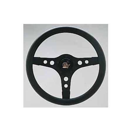 Newalthlete 702 Gt Sport Steering Wheels, Black, Power Coated Finish NE845582
