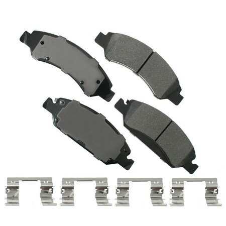 Akebono 08-12 Cad-Chev-Gmc Escald-Aval-Silvdo:Fr Street Perf Pad, Asp1363 ASP1363