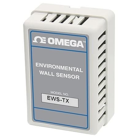 Omega Barometric Pressure Transmitter, Economical, Wall-Mount, -15 degC to 60 degC (5 degF to 140 degF), EWS-BP-A