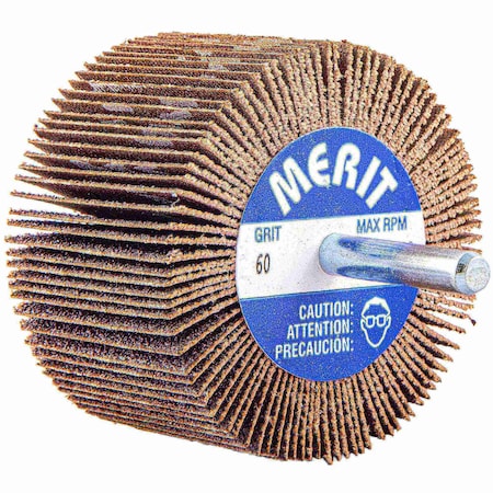 Merit High Pfmnce Mini Flap Wheel 2-1/2x1-1/2x 08834137420