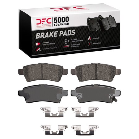 Dfc 5000 Advanced Disc Brake Pad Set,  1551-1101-01