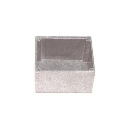 Pomona Electronics Miniature Box with Card Guides and Cover, Blue 3601