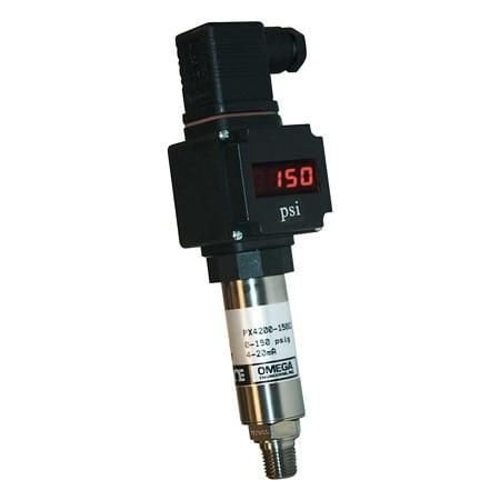Omega Pressure Monitor, Local Plug-On Display with Switching Single Set-Point, 13 Vdc to 36 Vdc Supply, D PM1001