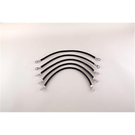 Stenten Gold Cart Accessories Stenten Golf Cart Accessories Copper Cables Ds 36V 6Awg Bat. Cable Set .41 in. BCS6CC2