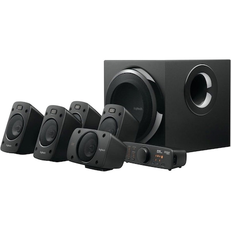 Logitech Z906 5.1 Speaker System - 500 W RMS - DTS, Dolby Digital, 3D Sound 980-000467