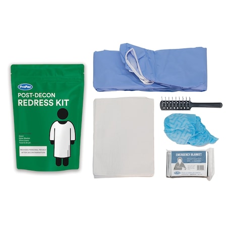 Propac Personal Redress Kit, Post Decon, Adult D3601-POST