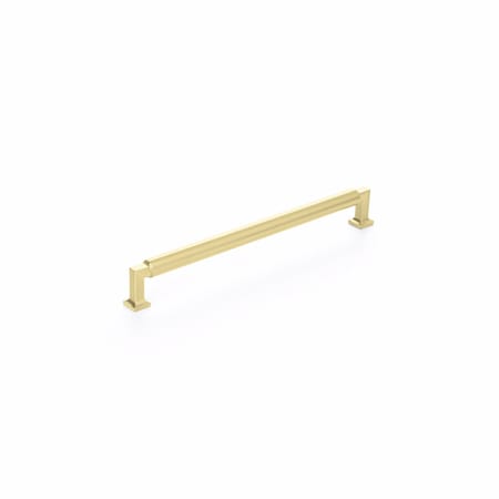 Schaub 10in Center to Center Haniburton Cabinet Pull Satin Brass Finish 480-SB