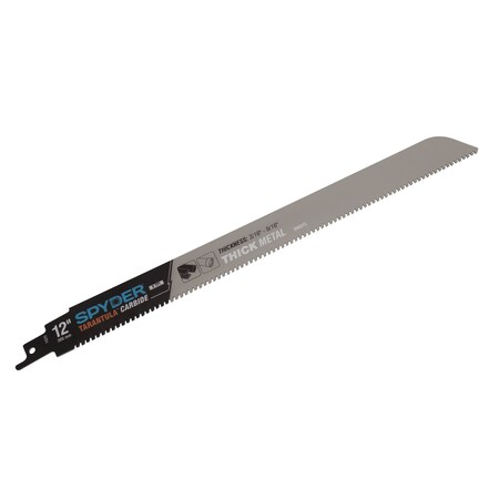 Spyder 12 Inch 8 TPI Metal Cutting Carbide Toothed Reciprocating Saw Blade - 200373