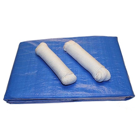 Propac Tarp, 20 ft x 25 ft, 5 mil, Royal Blue, UV Resistant S3013