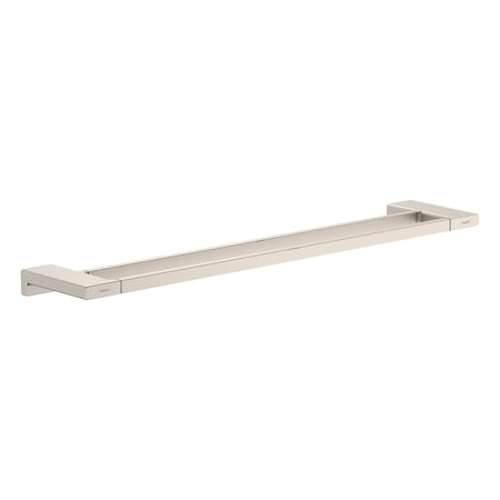 Hansgrohe AddStoris Double Towel Bar in Brushed Nickel 41743820