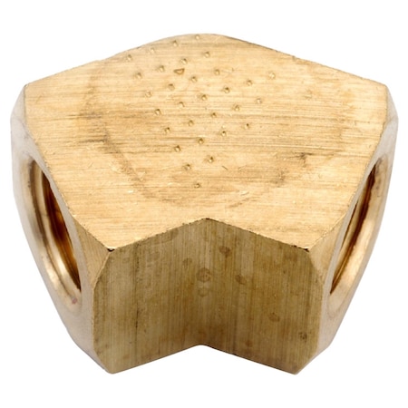 Anderson Metals 1/4 in. FIP in. X 1/4 in. D Brass 45 Degree Elbow 756107-04AH
