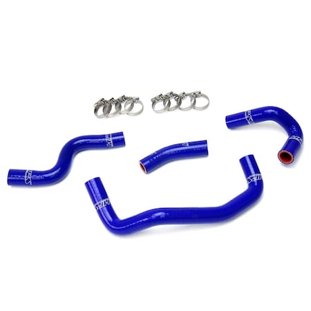 Hps Performance High Temp Reinforced Silicone Heater Coolant Hose Kit, Blue, 57-1508-BLUE
