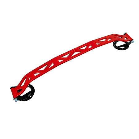 Hps Performance Aluminum Front Strut Tower Brace Bar, Red,  42-106R