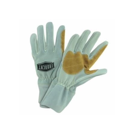 Pip Goat Mig Gloves, Goat Leather; Cowhide; Kevlar Thread, 2X-Large, Cream; Beige 112-9071/2XL