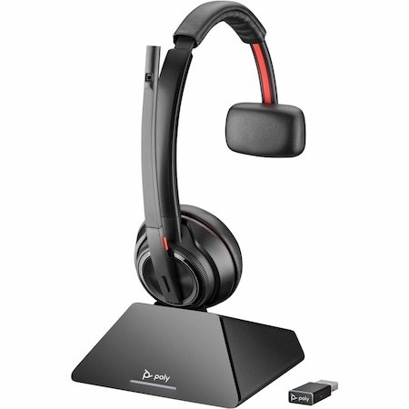 Hp POLY SAVI 8210 UC MICROSOFT TEAMS CERTIFIED DECT 1920-1930 MHZ USB-A HEADSET US 77T31AA#ABA
