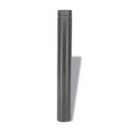 Rlm Distribution 4'' x 36'' Pellet Chimney Straight Black Length Pipe HO929600