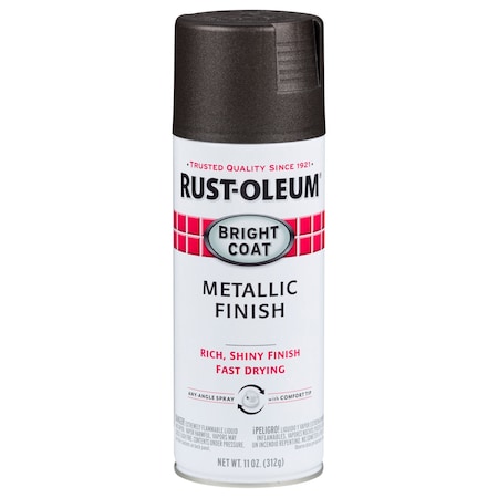 Rust-Oleum 11 oz. Metallic Dark Bronze Spray Paint 7713830