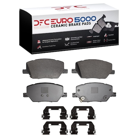 Dfc 5000 Euro Ceramic Disc Brake Pad Set,  1600-1811-01