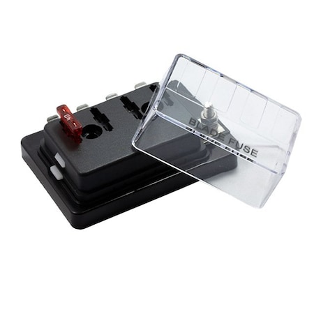 Optifuse Fuse Block for Regular Blade, 4P BLR-604