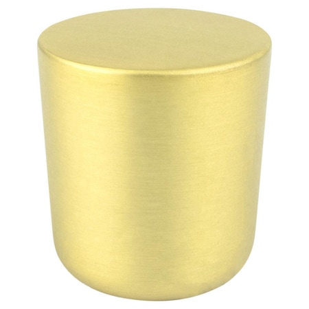 Curtilage Mini Zinc Round Cabinet Knob, Soft Gold - Large CU2818836