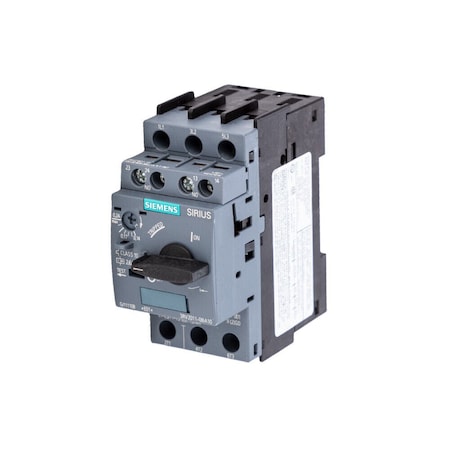 Siemens Circuit breaker size S00 for motor protection CLASS 10 A-release 3RV2011-0BA10