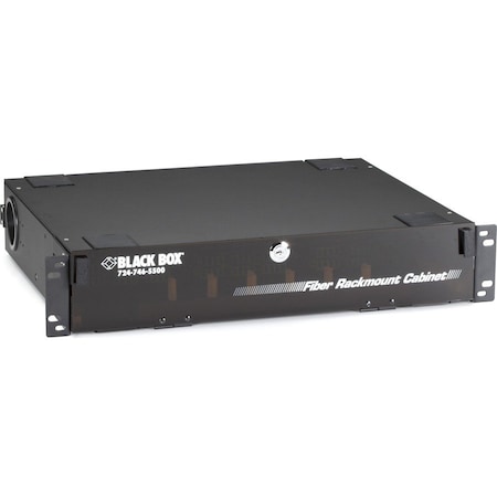 Black Box Fiber Rackmount Cabinet, 6 Adapter Shelf JPM418A-R5