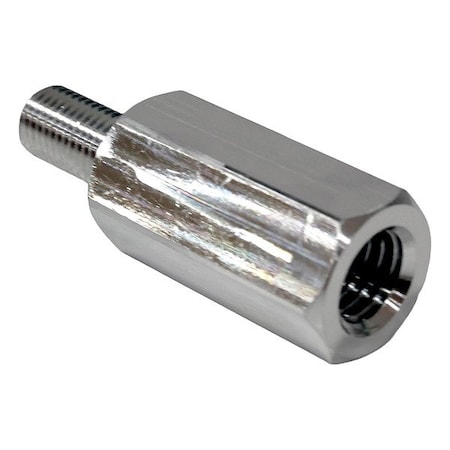Zoro Select Male-Female Hex Adapter ZTAM10FX12C-188