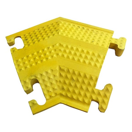 Electriduct Drop-Over Right Turn, Safety Yellow, PK2 DO-ED-SM-T-RT-SY-2PK