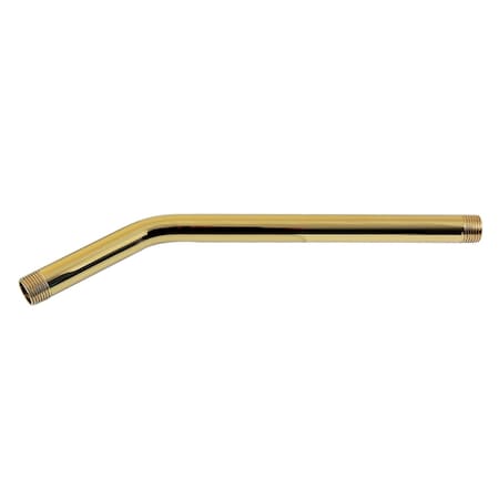 Kingston Brass 12" Shower Arm, Polished Brass K163A2