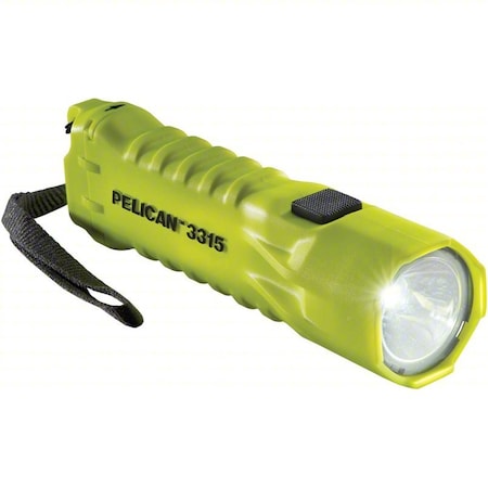 Pelican Yellow Flashlight, AA 3315C