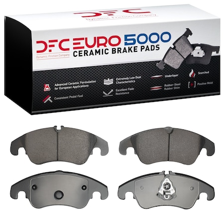 Dfc 5000 Euro Ceramic Disc Brake Pad Set,  1600-1322-10