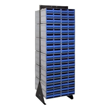 Quantum Storage Systems 70in DOUBLE SIDED INTERLOCKING CABINET UNIT QIC-270-64BL