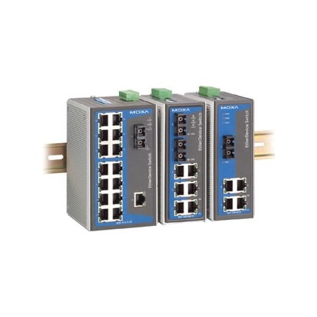 Moxa Indust. Unmanaged Ethernet Switch W/ 8 10/100Baset(X)Ports, -10 EDS-308