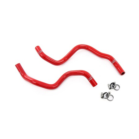 Hps Performance High Temp Reinforced Silicone Heater Coolant Hose Kit, Red, 57-2108-RED